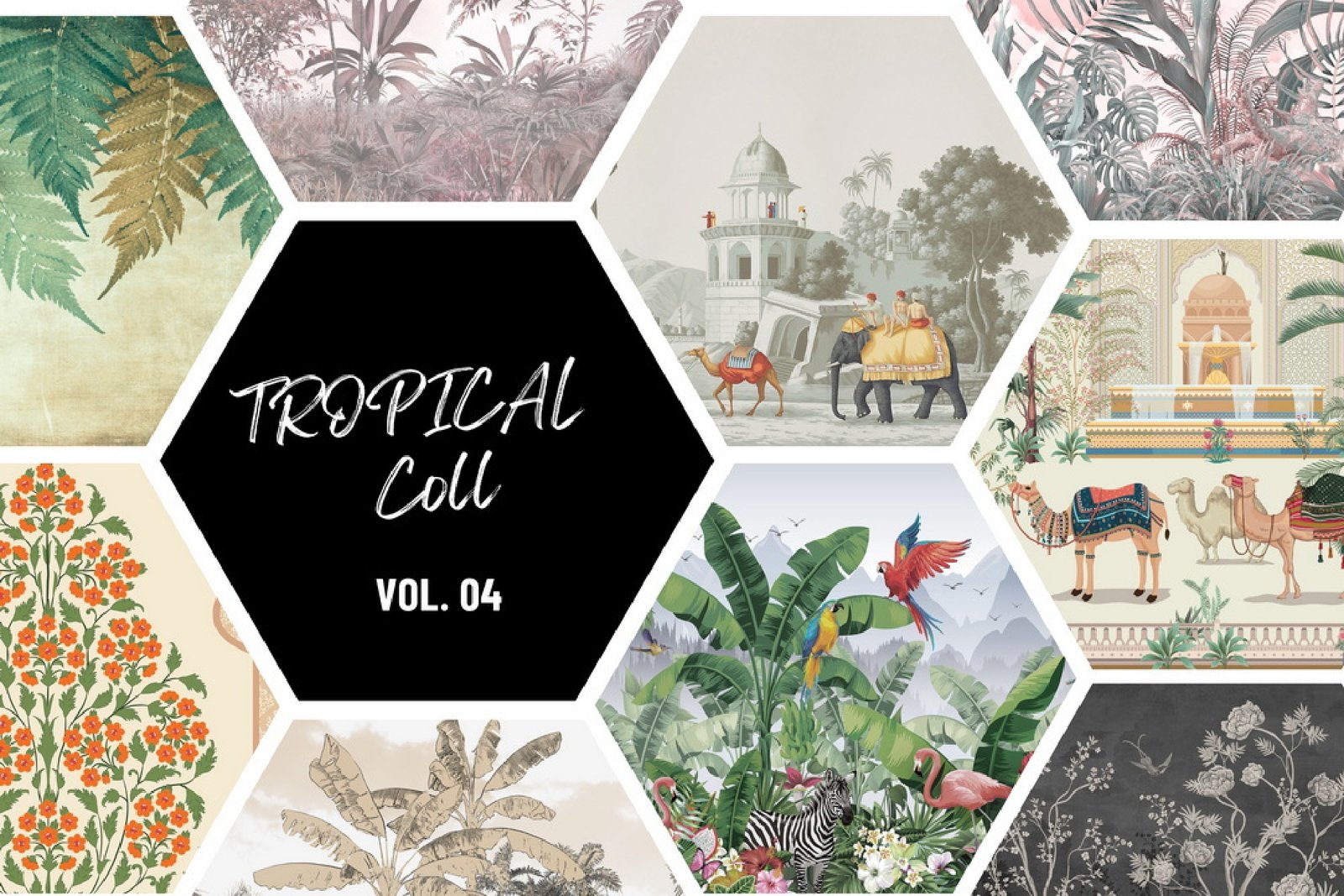 Tropical Designs Wallpaper Collection